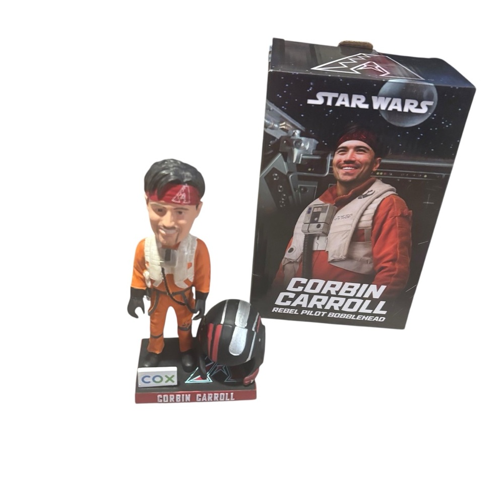 Corbin Carroll Star Wars Rebel Pilot Bobblehead